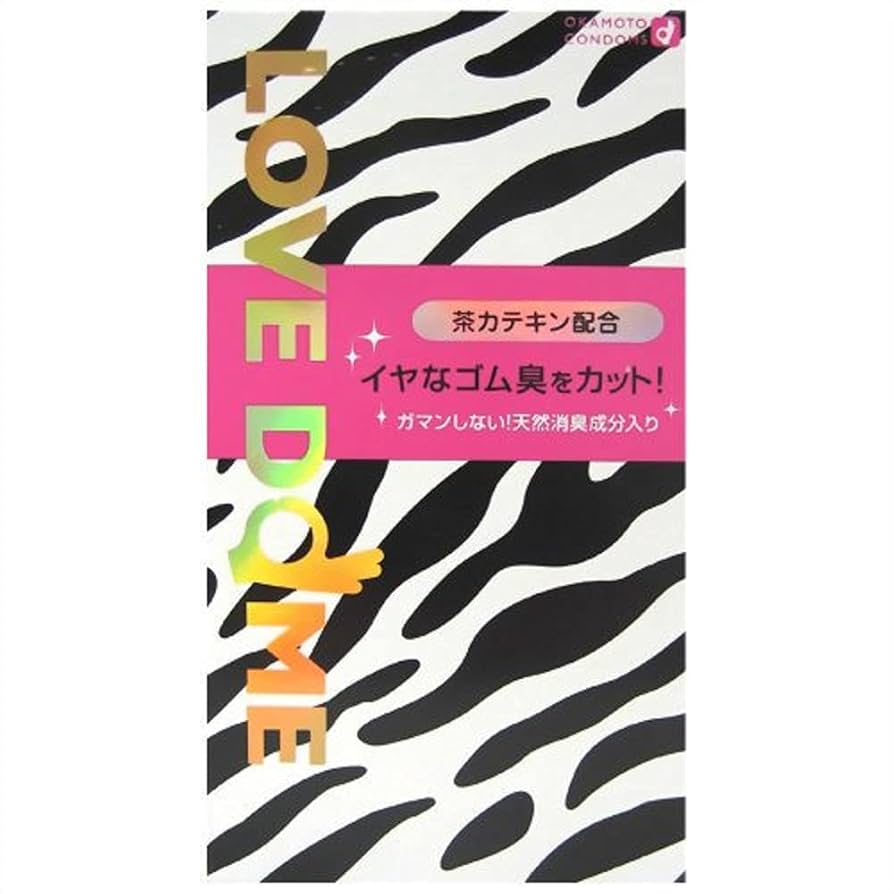 Amazon | 【LOVE DOME】 ラブドーム ゼブラ 1箱12個入 | OKAMOTO